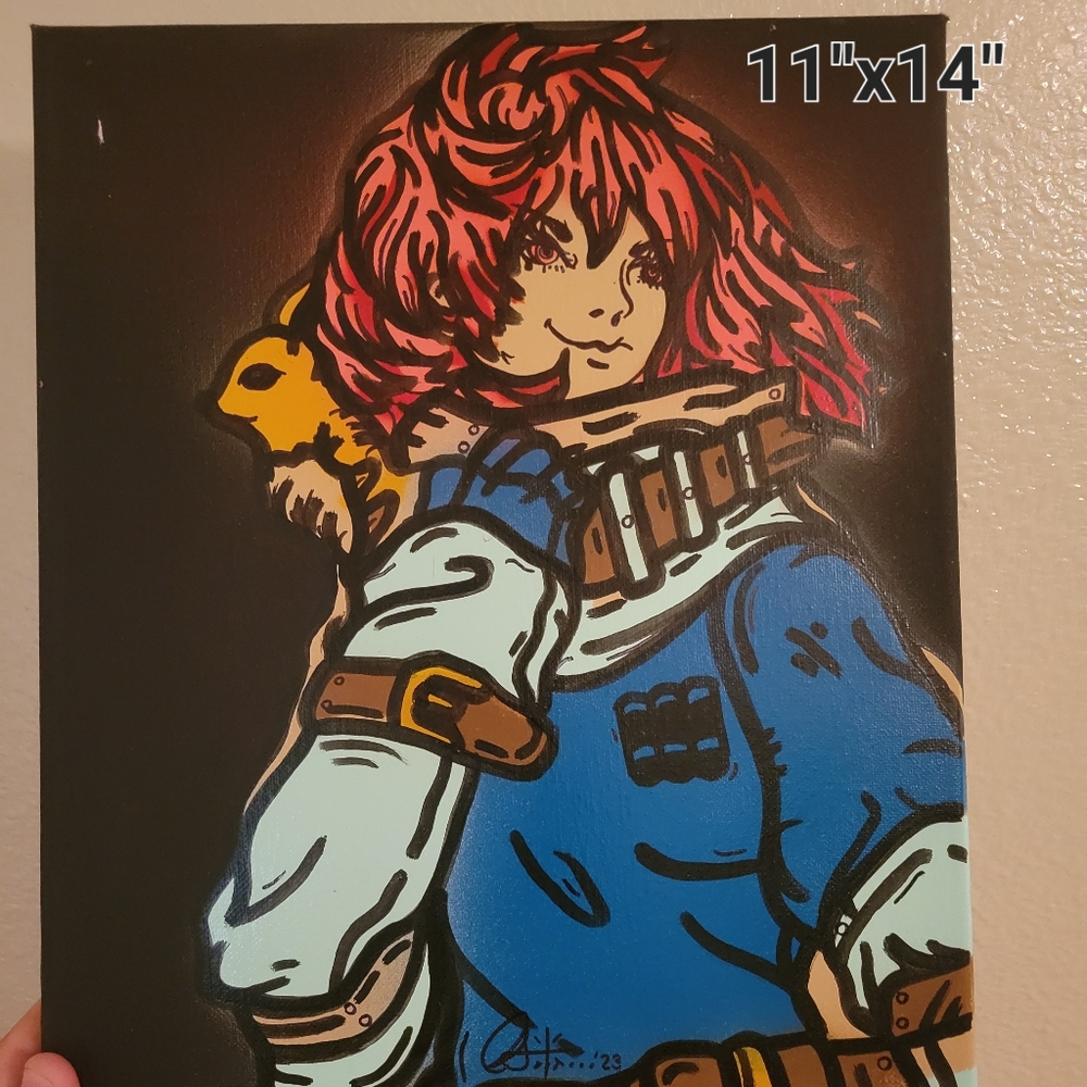 Nausicaa anime art